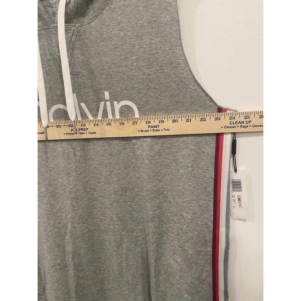 CALVIN KLEIN PERFORMANCE Women's Plus SX French Terry Hoodie Shift Dress TEDO 1X - Picture 6 of 15